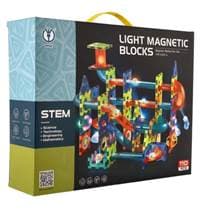 Kuličková dráha magnetická plast 110ks 16 kuliček - autor neuvedený 1