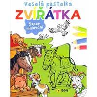 Veselá pastelka Zvířátka - autor neuvedený 1