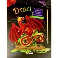 Draci - Úžasná škrábací knižka a omalovánky - autor neuvedený