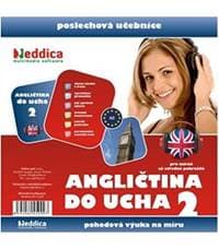 Angličtina do ucha 2. pro mírně pokročilé - 10 audio CD + 1xCD ROM - autor neuvedený