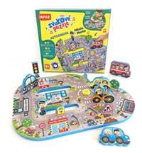 Zvukové puzzle Autodráha Město/Mesto - autor neuvedený 1