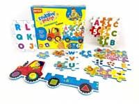 Zvukové puzzle - Písmenkový traktor - autor neuvedený