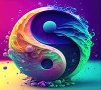 Dřevěné puzzle Jin Jang A3 - autor neuvedený