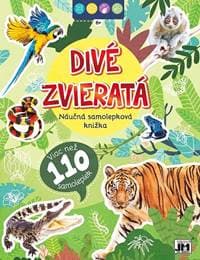 Samolepková knižka/ Divé zvieratá - autor neuvedený