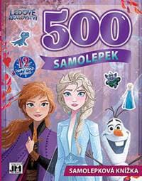 Samolepková knížka 500 Ledové království - autor neuvedený