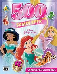 Samolepková knížka 500 Disney Princezny - autor neuvedený