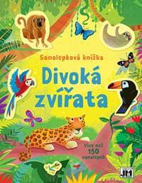 Samolepková knížka Divoká zvířata - autor neuvedený 1
