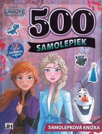 500 Samolepiek/ Ľadové kráľovstvo - autor neuvedený