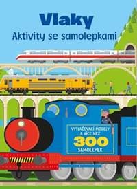 Vlaky Aktivity se samolepkami - autor neuvedený