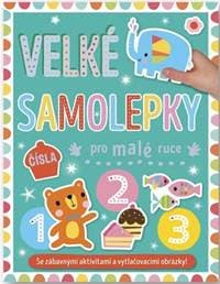 Velké samolepky pro malé ruce Čísla - autor neuvedený
