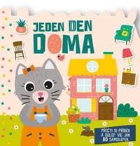 Jeden den Doma - Přečti si příběh a dolep víc jak 80 samolepek - autor neuvedený