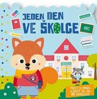 Jeden den Ve školce - Přečti si příběh a dolep víc jak 80 samolepek - autor neuvedený