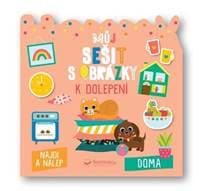 Můj sešit s obrázky k dolepení Doma - Carotte et Compagne 1