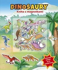 Kniha s magnetkami: Dinosaury - autor neuvedený 1