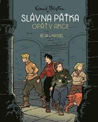 Slávna päťka opäť v akcii (2) - komiks - Enid Blyton 1