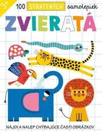 Zvieratá - 100 stratených samolepiek - autor neuvedený