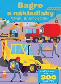 Bagre a nákladiaky - Aktivity so samolepkami - autor neuvedený