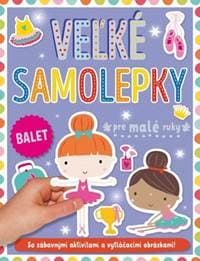 Balet - veľké samolepky pre malé ruky - autor neuvedený 1