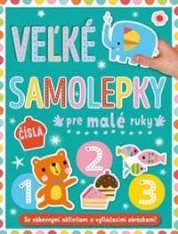 Čísla - veľké samolepky pre malé ruky - autor neuvedený