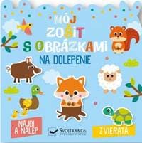 Zvieratá - môj zošit s obrázkami na dolepenie - Campagne Carotte et 1