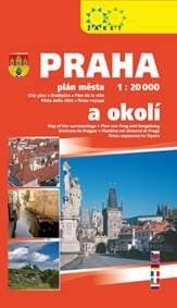 Praha a okolí 1:20T/1:190T - autor neuvedený 1
