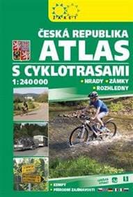 Atlas ČR s cyklotrasami 1:240 000 (2023) - autor neuvedený 1