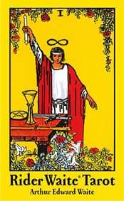Rider Waite Tarot - 78 karet a návod - Edward Waite Arthur 1