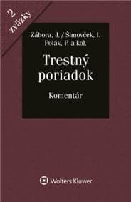 Trestný poriadok - Jozef Záhora, Peter Polák, Ivan Šimovček