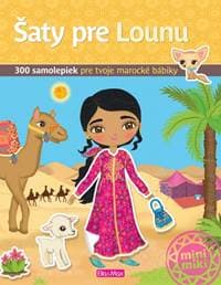 Šaty pre LOUNU - Kniha samolepiek - Camel Julie 1