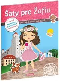Šaty pre ŽOFIU - Kniha samolepiek - Potužníková Ema