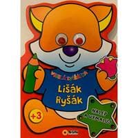 Veselá zvířátka Lišák Ryšák - Nalep a Vymaluj - autor neuvedený