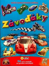 Akční samolepková knížka Závoďáky - autor neuvedený 1