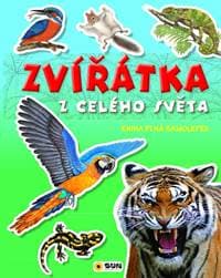 Zvířátka z celého světa - Kniha plná samolepek - autor neuvedený