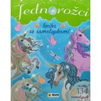 Jednorožci - Zelená Kniha se samolepkami - autor neuvedený 1