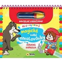 Červená karkulka - Čti a vybarvuj Magické vodní omalovánky - autor neuvedený 1