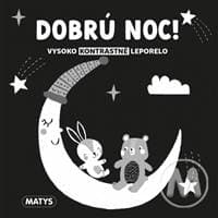 Kontrastné leporelo - Dobrú noc! - autor neuvedený 1