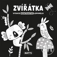 Kontrastní leporelo - Zvířatka (CZ) - autor neuvedený 1
