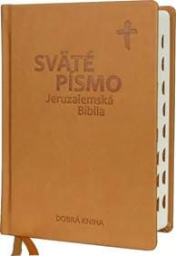 Sväté písmo – Jeruzalemská Biblia (stredný formát) – hnedá obálka - autor neuvedený
