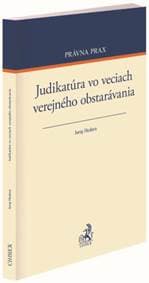 Judikatúra vo veciach verejného obstarávania - Juraj Hedera 1