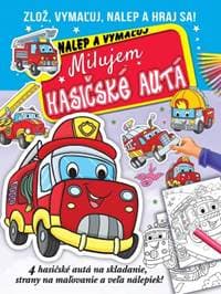 Milujem hasičské autá - nalep a vymaľuj - autor neuvedený 1