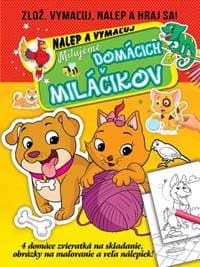 Milujeme domácich miláčikov - nalep a vymaľuj - autor neuvedený 1