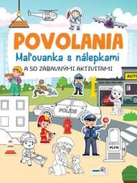 Povolania - Maľovanka s nálepkami - autor neuvedený 1