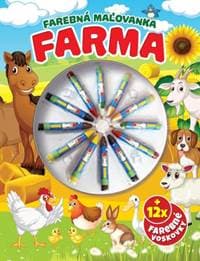 Farebná maľovanka - Farma - autor neuvedený 1