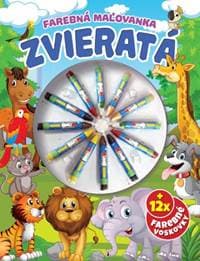 Farebná maľovanka - Zvieratá - autor neuvedený 1