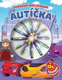 Farebná maľovanka - autíčka - autor neuvedený 1