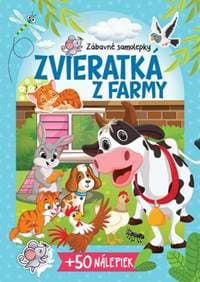 Zvieratká z farmy + 50 nálepiek - autor neuvedený
