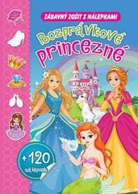 Rozprávkové princezné + 120 nálepiek - autor neuvedený 1