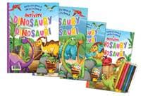 Dinosaury/Dinosauři - Maľovanka+aktivity (2.vydanie) - komplet - autor neuvedený 1