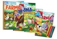 Farma - Maľovanka+aktivity (2.vydanie) - komplet - autor neuvedený 1