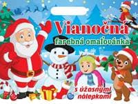 Vianočná farebná omaľovánka - autor neuvedený 1